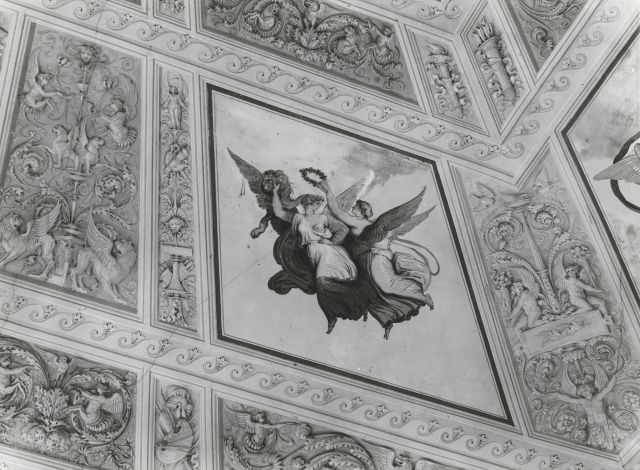 Fotofast — Giani Felice; Bertolani Gaetano - sec. XVIII - Vittorie alate — particolare, volta